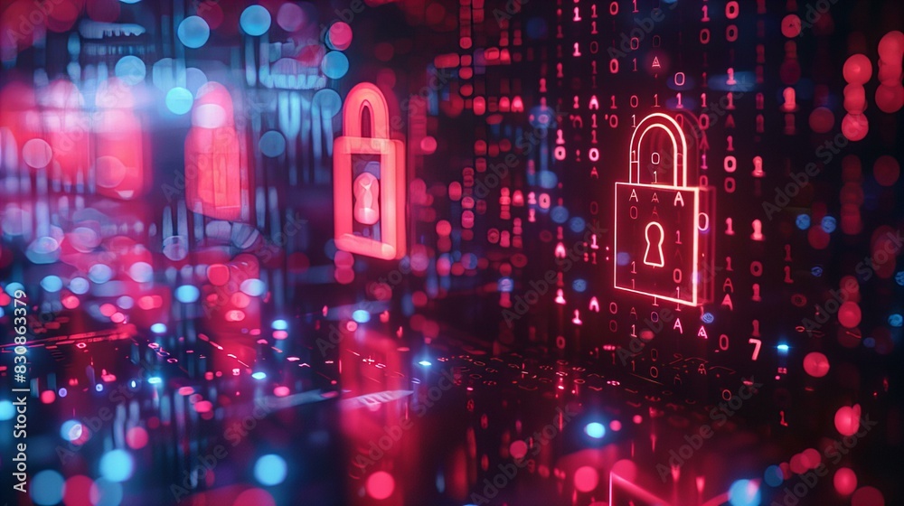 Digital Security Concept Digital Security Concept