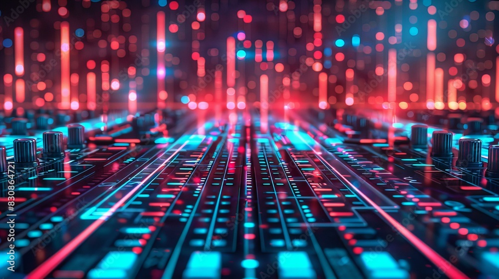 Digital Futuristic Data Visualization Digital Futuristic Data Visualization