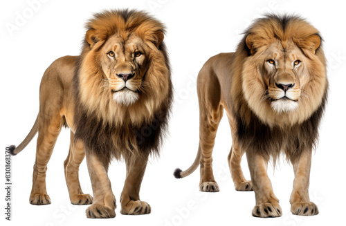 lion isolated on a transparent background © PNG Land