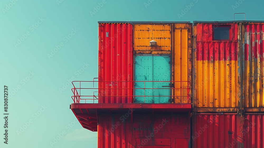 Fototapeta premium container