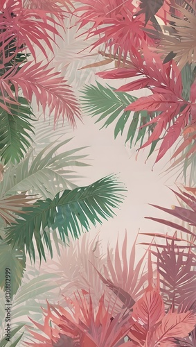 christmas tree background, ai generated