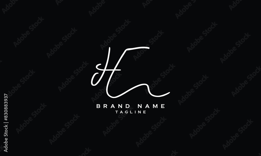 HE, EH, Abstract initial monogram letter alphabet logo design HE, EH, Abstract initial monogram letter alphabet logo design