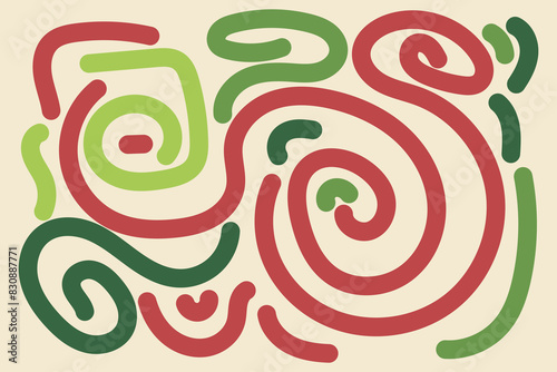 Wallpaper Mural Christmas abstract doodle Background for Your Graphic Resource Torontodigital.ca
