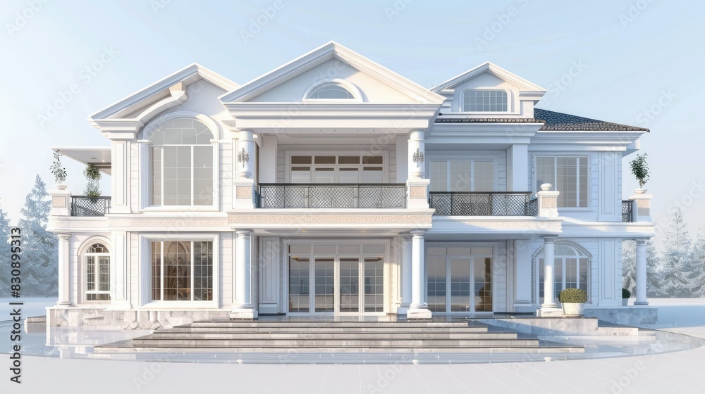 luxury white home luxury white home