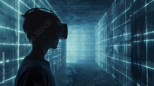 Virtual Reality simulations malfunctioning, trapping users in nightmarish digital realms with no means of escape 