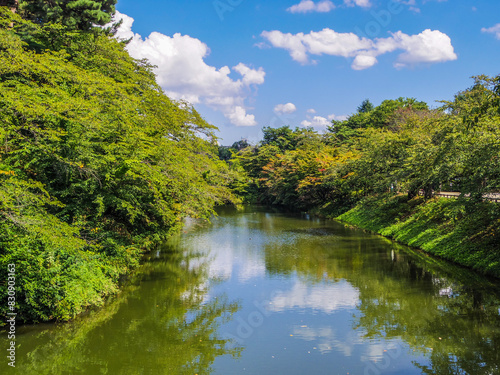【青森県】弘前市の弘前城・内濠