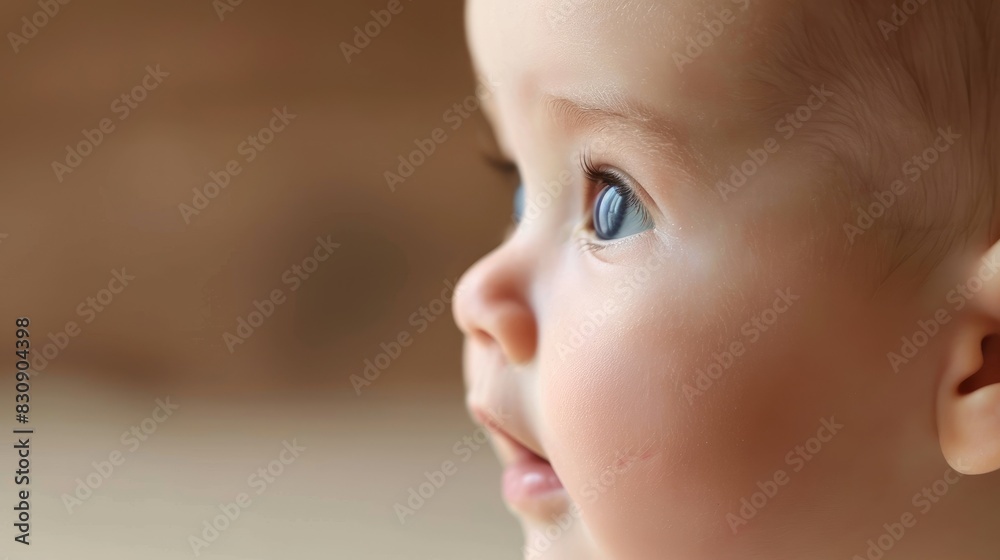 Examine closely the baby s ear Examine closely the baby s ear