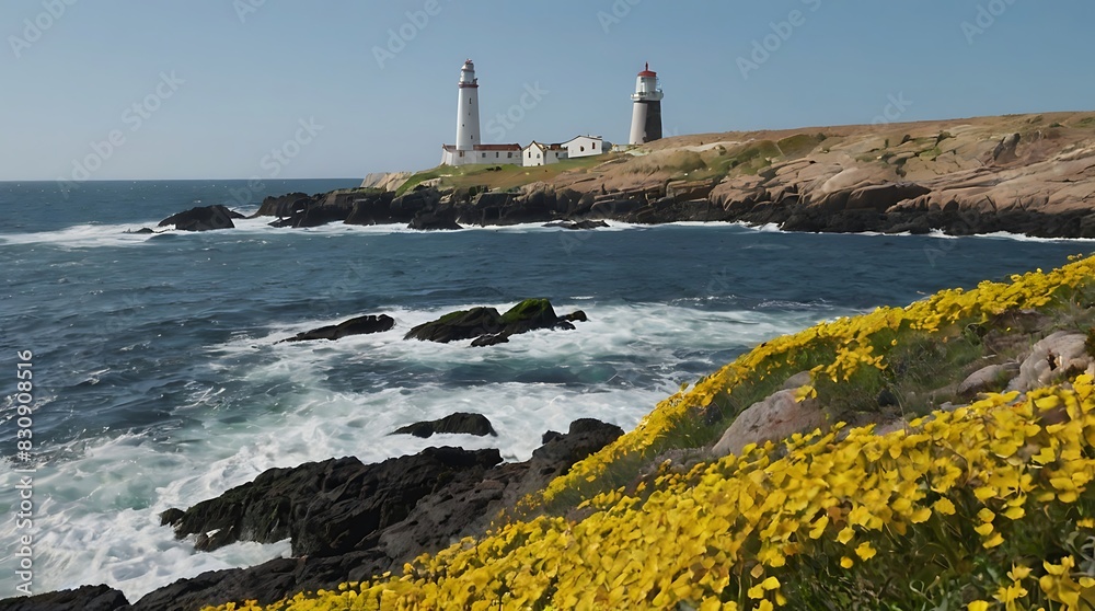 lighthouse on the coast