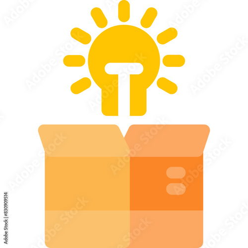 Think Out Of The Box Icon