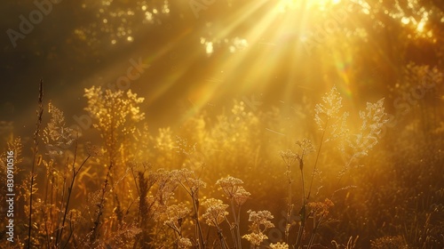 Morning s golden light heralds a fresh beginning