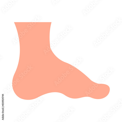 Foot Flat Icon Design