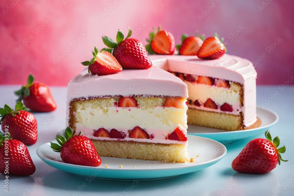 Strawberry Cake Strawberry Cake