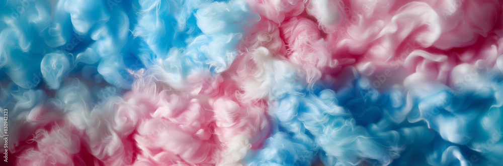 Fototapeta premium Texture of cotton candy