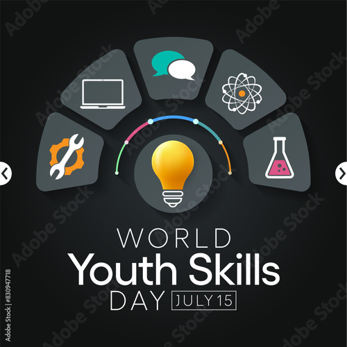World Youth Skills Day (WYSD) is observed every year on July 15, aims to recognize the strategic importance of equipping young people with skills for employment, decent work and entrepreneurship.