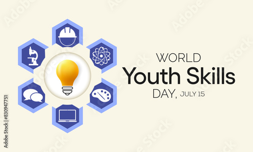 World Youth Skills Day (WYSD) is observed every year on July 15, aims to recognize the strategic importance of equipping young people with skills for employment, decent work and entrepreneurship.