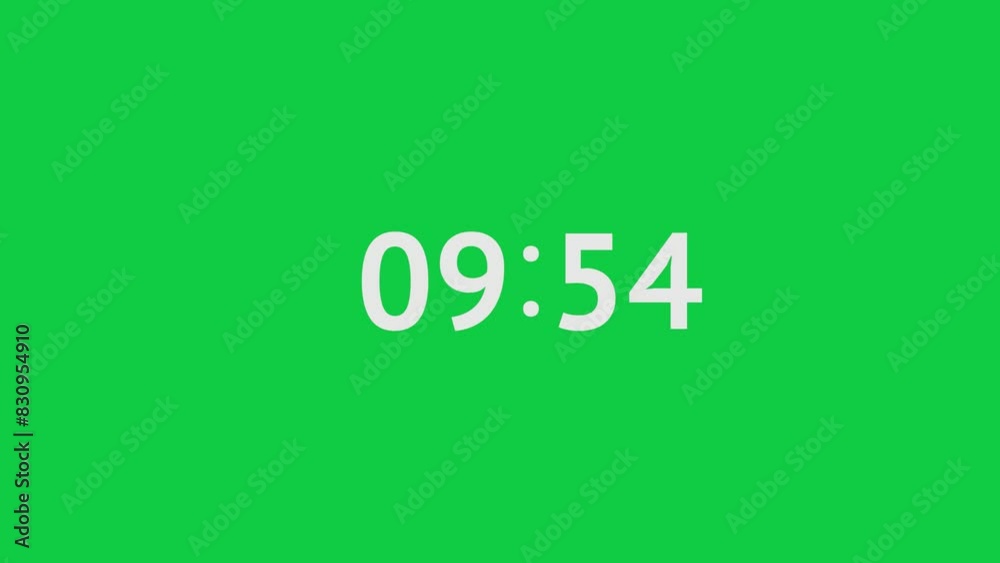 10 minutes green screen timer, count down 10 mins
10 minutes green screen timer, count down 10 mins