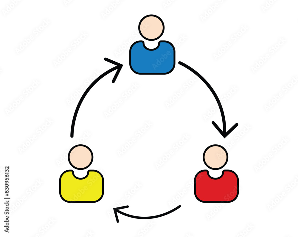 social network concept vector social network concept vector