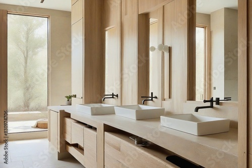 modern bathroom interior