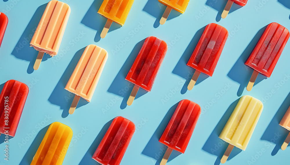 Summer popsicles pattern Summer popsicles pattern