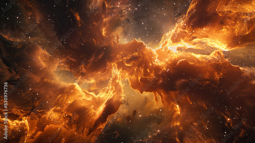 Vibrant Nebula and Space Background with Epic Cinematic Lighting and Fantasy Art Style Vibrant Nebula and Space Background with Epic Cinematic Lighting and Fantasy Art Style