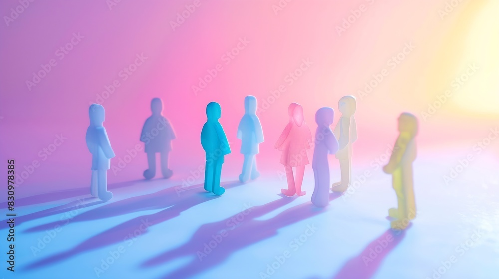 Teamwork concept People who help their peers Human relationship : Generative AI Teamwork concept People who help their peers Human relationship : Generative AI
