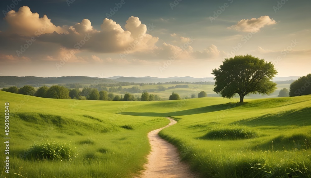 Serenade of Green: A Captivating Landscape of Verdant Meadows Serenade of Green: A Captivating Landscape of Verdant Meadows