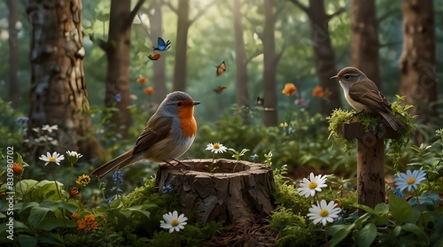 birds and nature  background and wallpaper