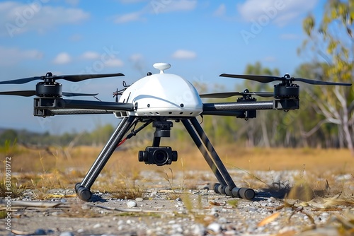 Cutting Edge Aerial Drone with Sophisticated Capabilities for Diverse Applications