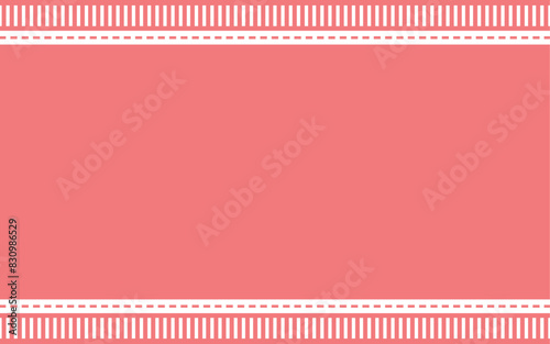 Deorative border frame presentation slide blank page design notebook pad document empty ornamental vector background