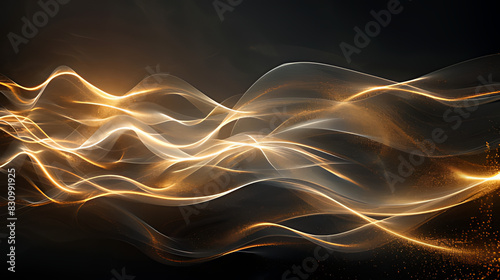 golden abstract background