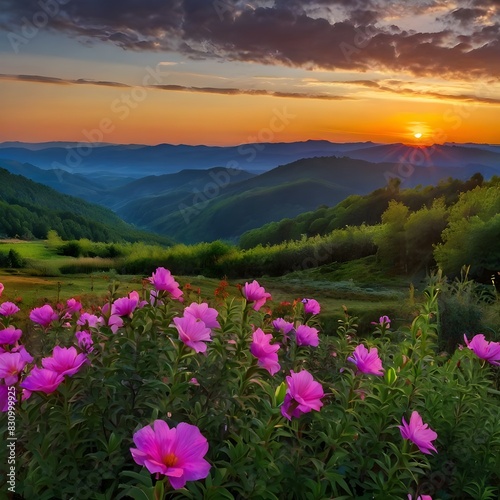 flowers in the mountains © Tamseel