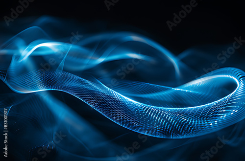 abstract blue light background