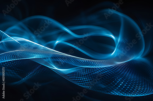 abstract blue light background
