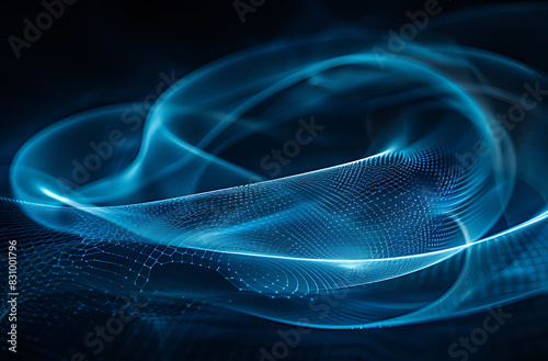 abstract blue light background