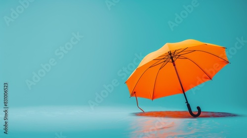 The Orange Umbrella