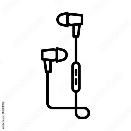 Handsfree line icon