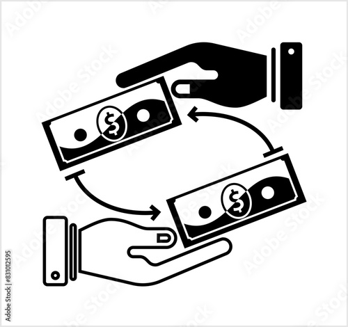 Money Back Dollar Icon M_2405006