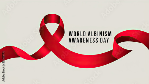 International Albinism Awareness Day, Albinism Awareness Day, International Albinism Awareness Day Poster, Post, Banner, Social Media Poster. Albinism Awareness Day Poster, illustration, June 13. 