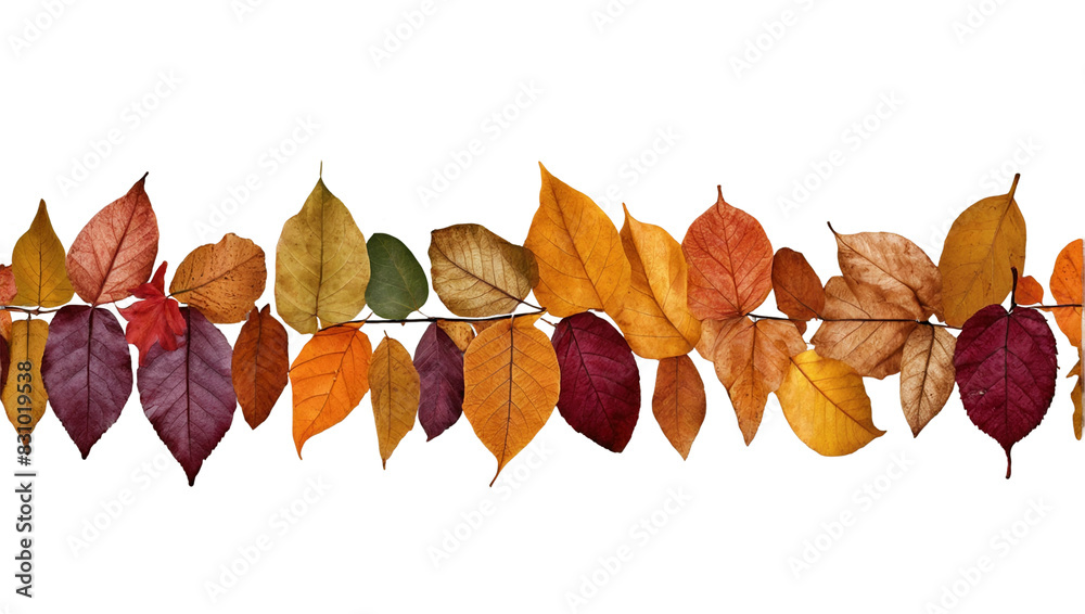 autumn leaves isolated on white autumn leaves isolated on white