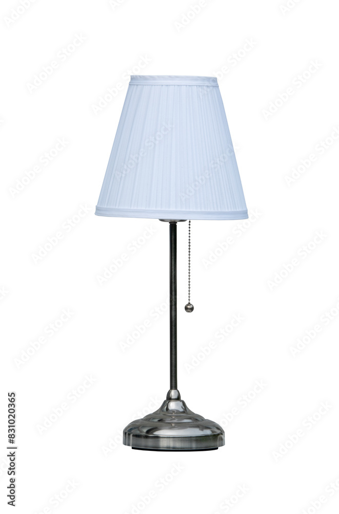 white desk lamp isolated on white background white desk lamp isolated on white background