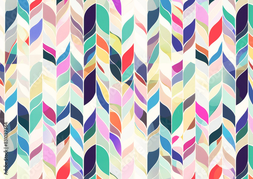 artistic abstract zigzag line stripe vibrant colorful energetic energy modern pop art pattern background