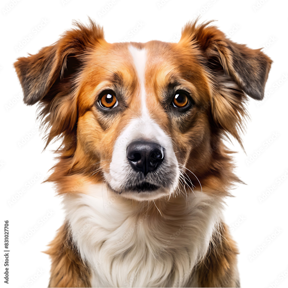 portrait dog on transparent background portrait dog on transparent background