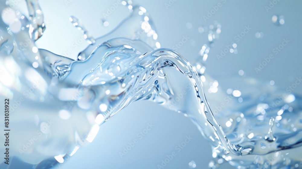 A dynamic and captivating artwork featuring a close-up of water splashing, creating an energetic and refreshing visual effect perfect for design and decorative purposes. A dynamic and captivating artwork featuring a close-up of water splashing, creating an energetic and refreshing visual effect perfect for design and decorative purposes.