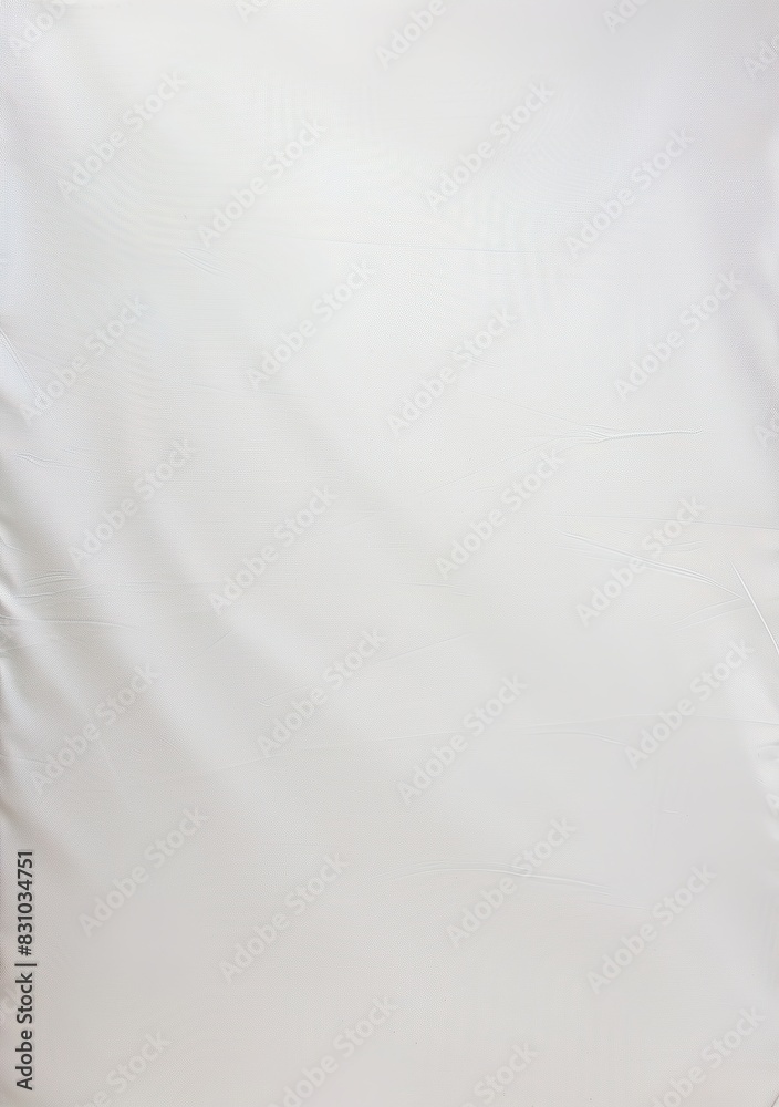 Smooth White Fabric Texture Close-Up.