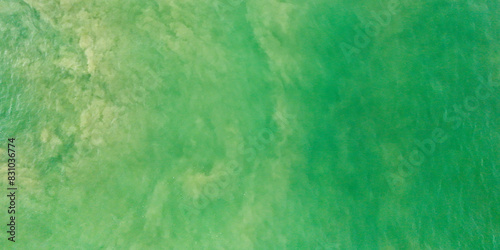 Fototapeta Naklejka Na Ścianę i Meble -  green sea background