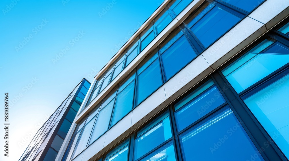 A contemporary building with a facade inspired by abstract expressionist paintings A contemporary building with a facade inspired by abstract expressionist paintings