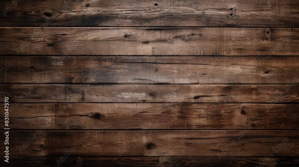 Naklejka premium Vintage Wood Texture Background: Classic Timber