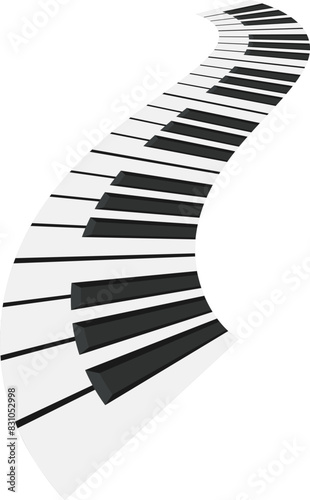 Canvas Print Piano Board Clipart