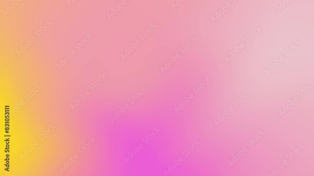 pastel pink yellow , empty space grainy noise grungy texture color gradient rough abstract background , shine bright light and glow template motion animation