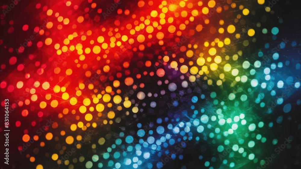 Digital Art of Colorful Light Bursts Digital Art of Colorful Light Bursts